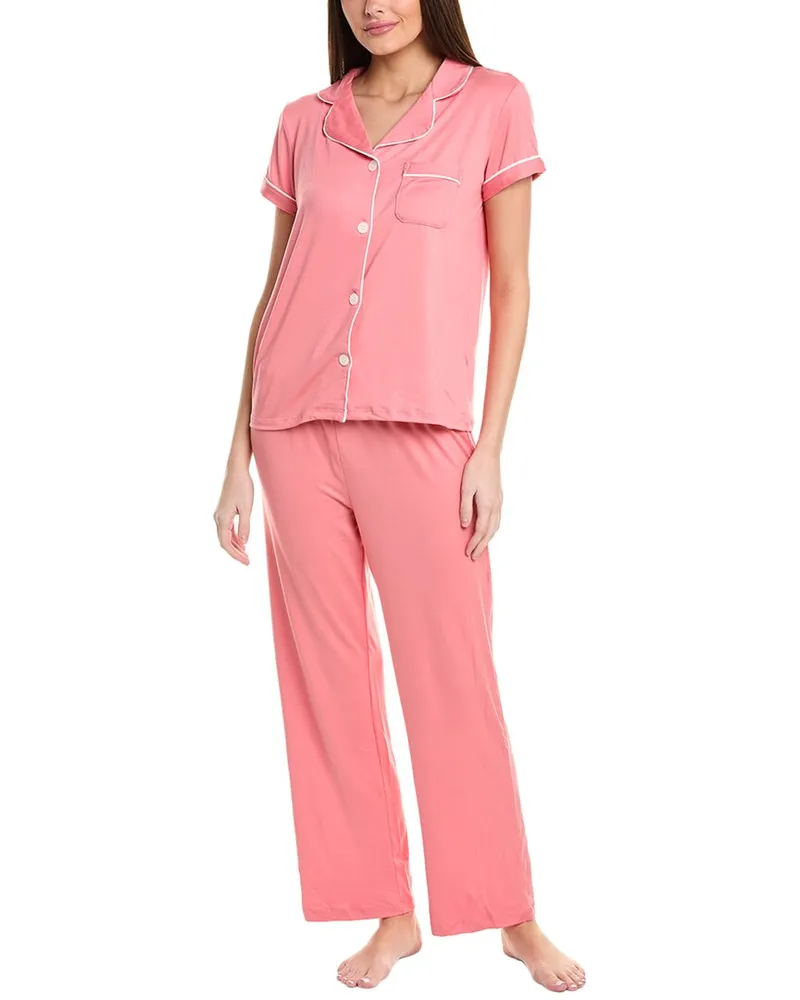 Tart Intimates 2pc Ginnie Pajama Pant Set Pink
