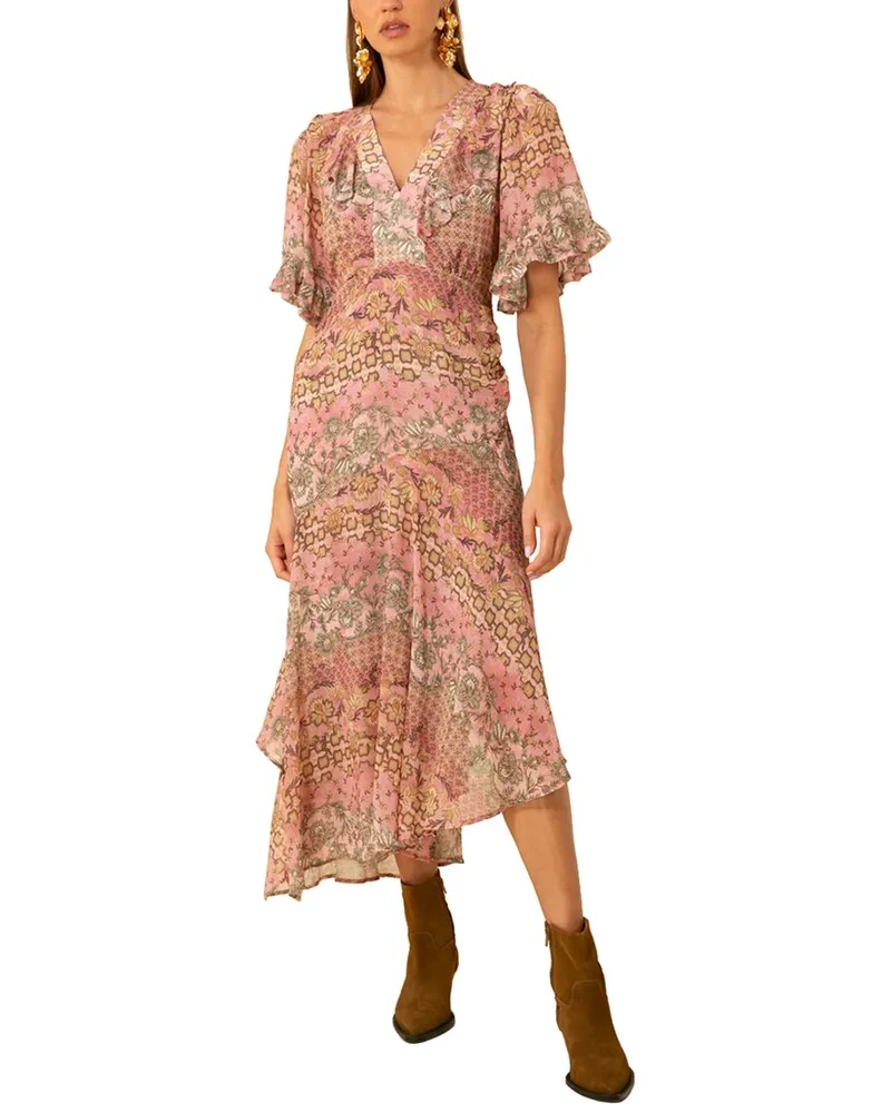 Hale Bob Izabella Dress Pink