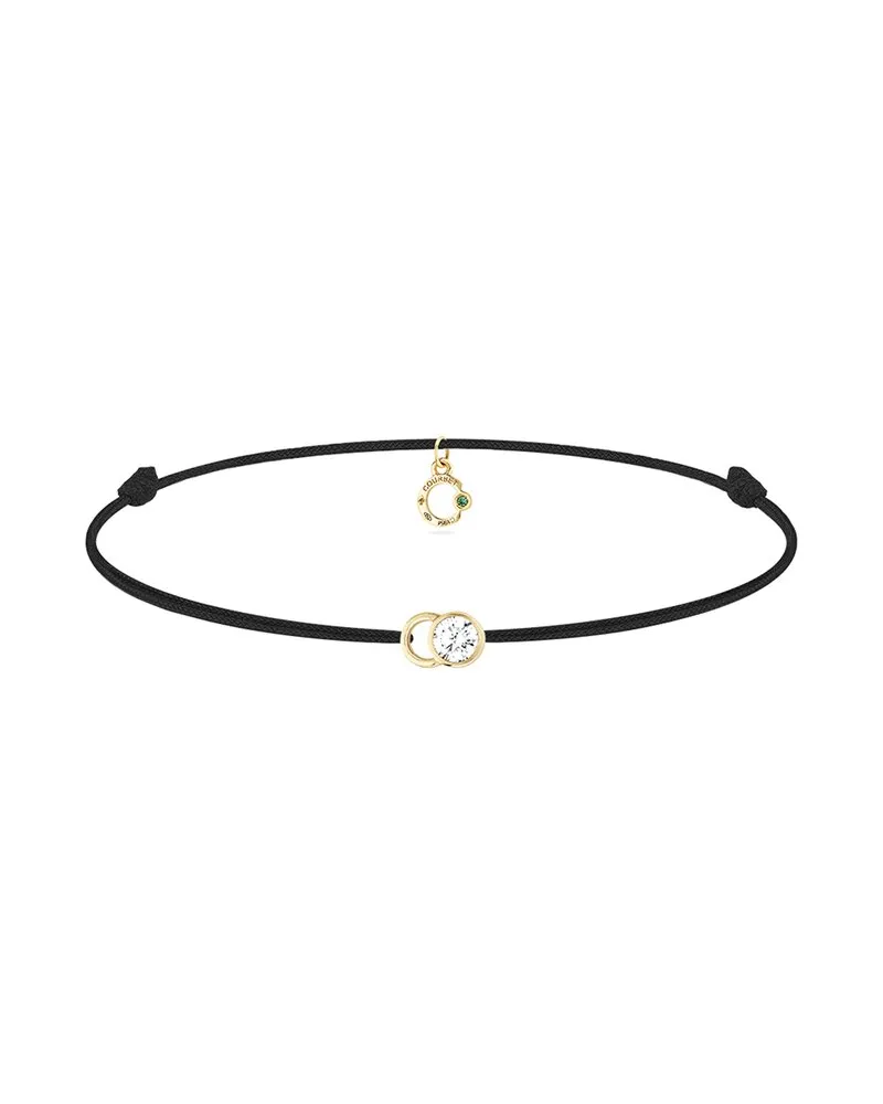 COURBET 18K 0.15 ct. tw. Lab Grown Diamond Let's Commit Bracelet Nocolor