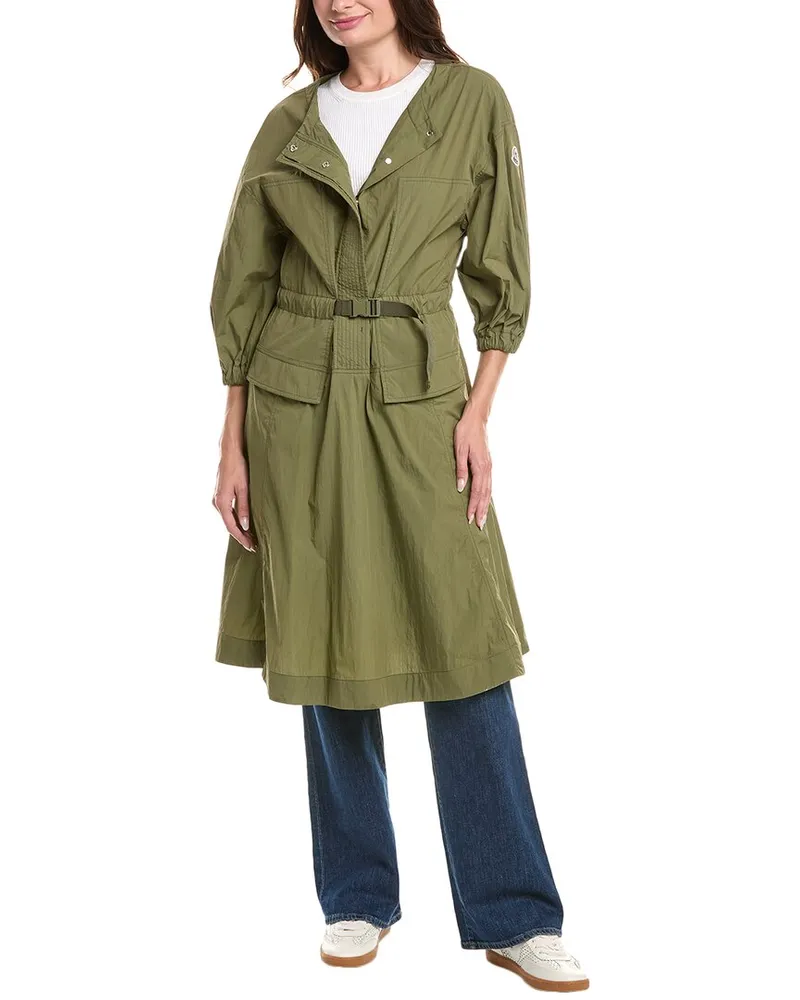 Moncler Maxi Jacket Green
