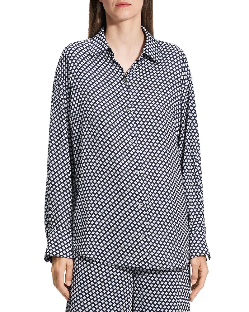 Theory Boyfriend Shirt Nocolor
