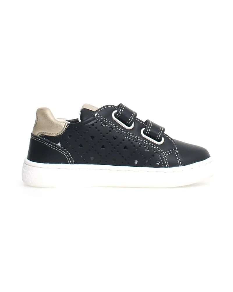 Naturino Saevel Hearts Leather Sneaker Nocolor