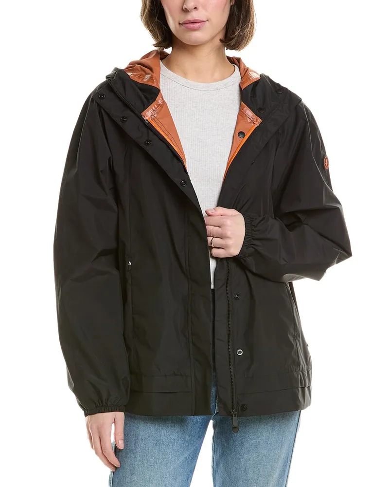 Save The Duck Rain Jacket Black