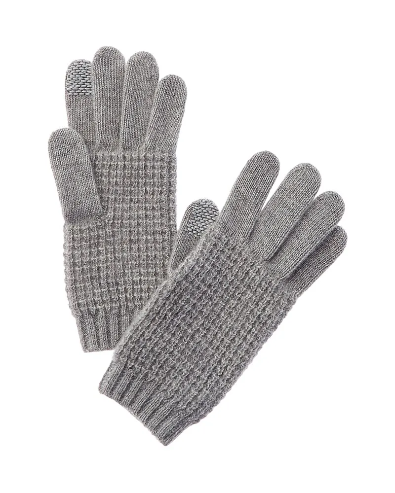 portolano  Cashmere Gloves Grey
