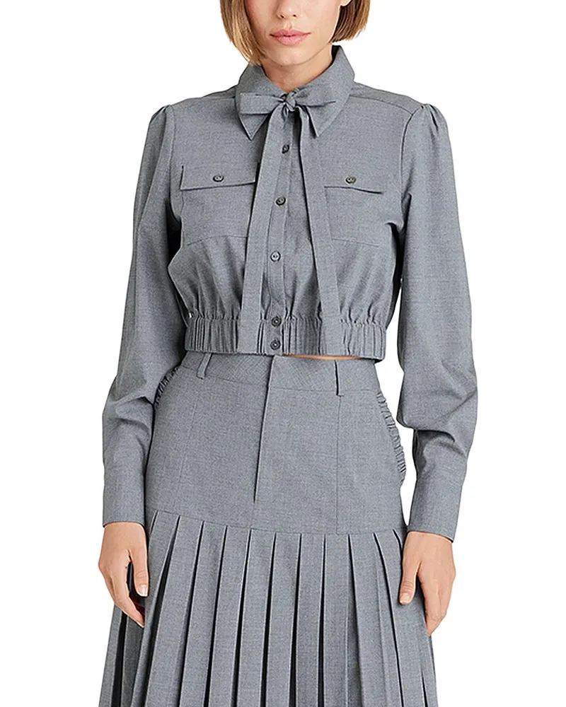Cinq à Sept Francesca Top Gray