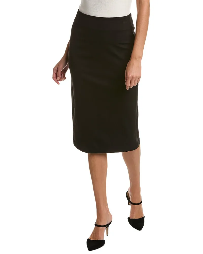 Vince Camuto Ponte Pencil Skirt Black