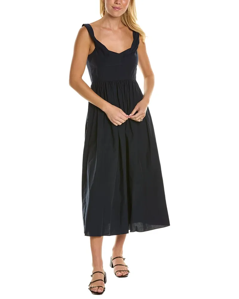 Rebecca Taylor Midi Dress Blue
