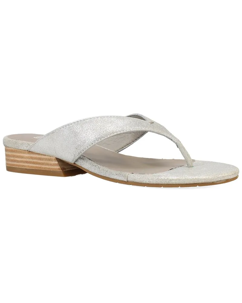 Eileen Fisher Erika Leather Sandal Metallic