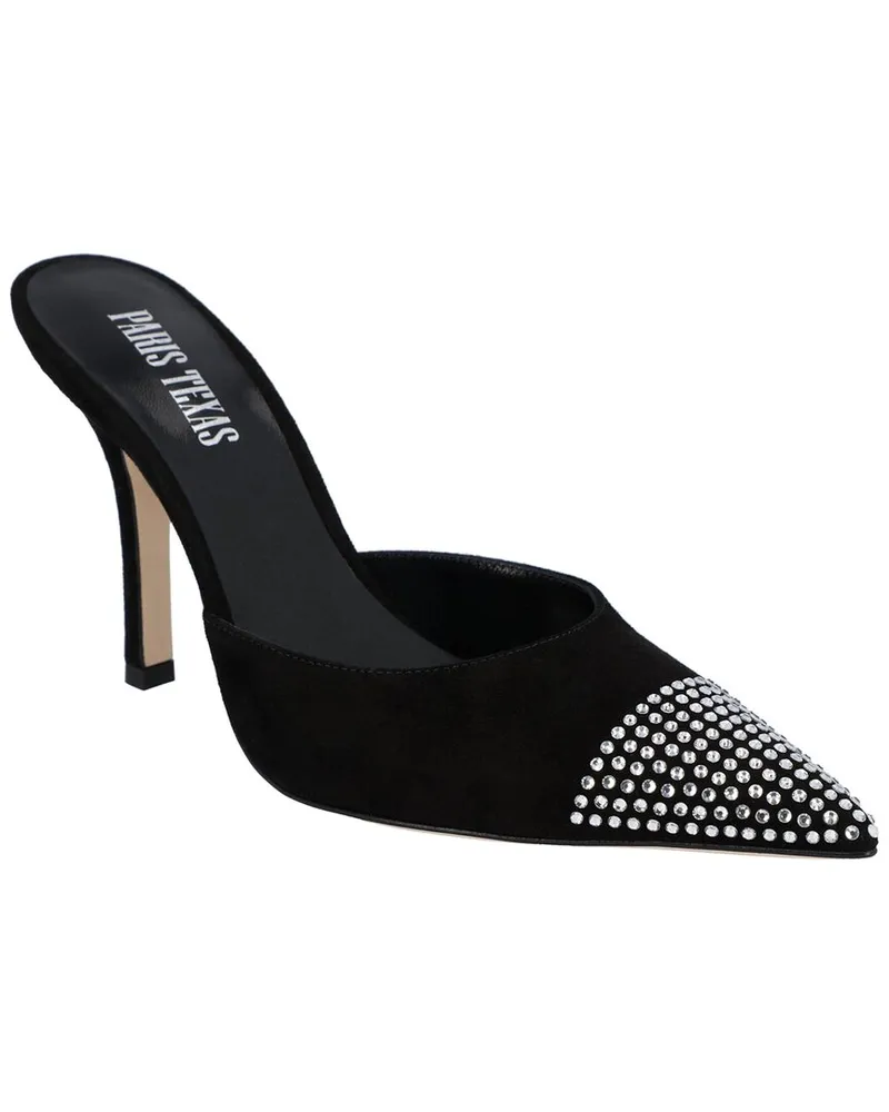 Paris Texas Holly Suede Mule Nocolor