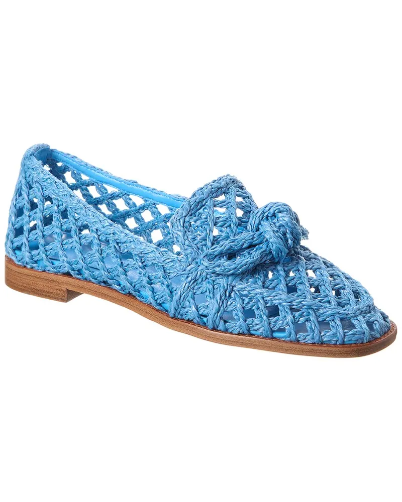 Alexandre Birman Clarita Raffia Flat Nocolor