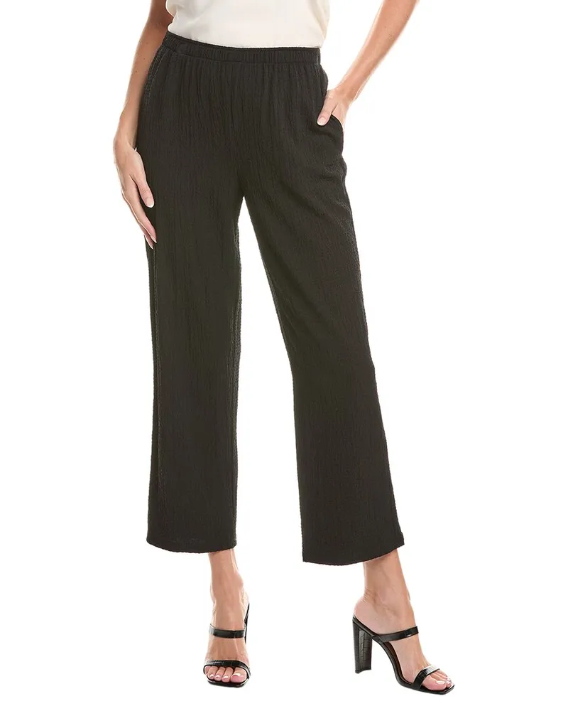 Joseph Ribkoff Puckered Pant Black