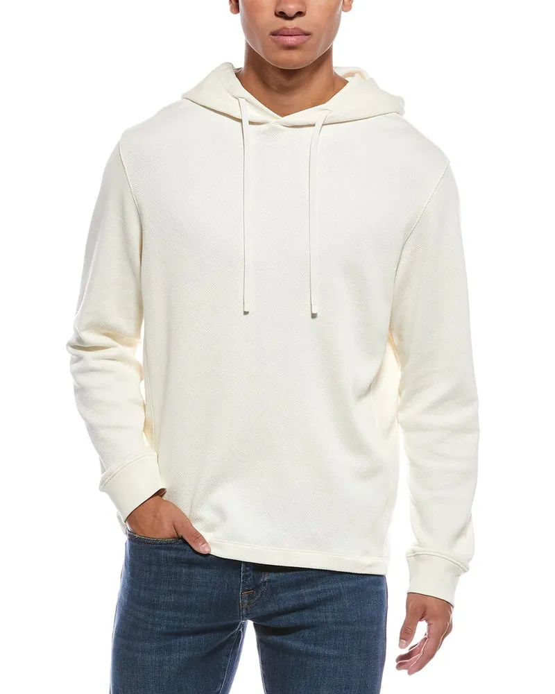 Theory Delroy Hoodie White