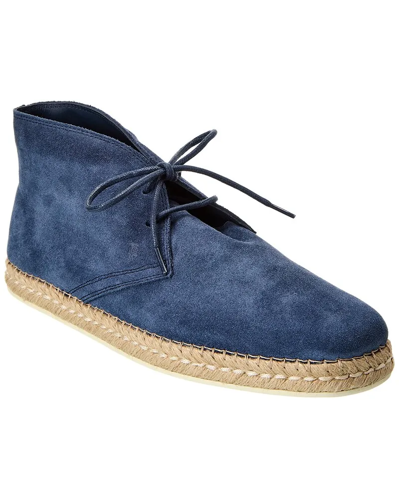 TOD'S TOD’s Suede Bootie Blue