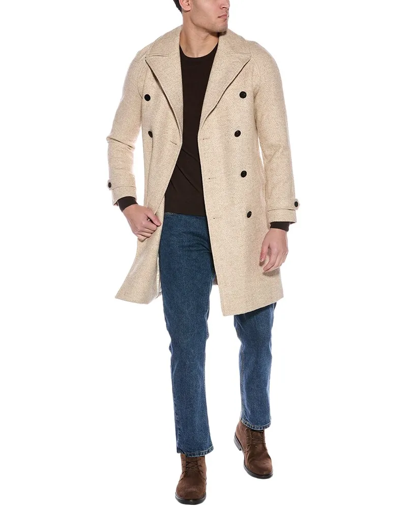 Reiss Hardwick Overcoat Nocolor