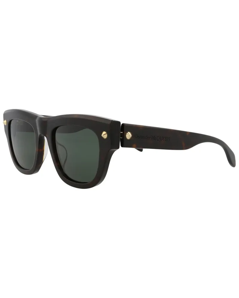 Alexander McQueen Men's AM0425S 51mm Sunglasses Brown
