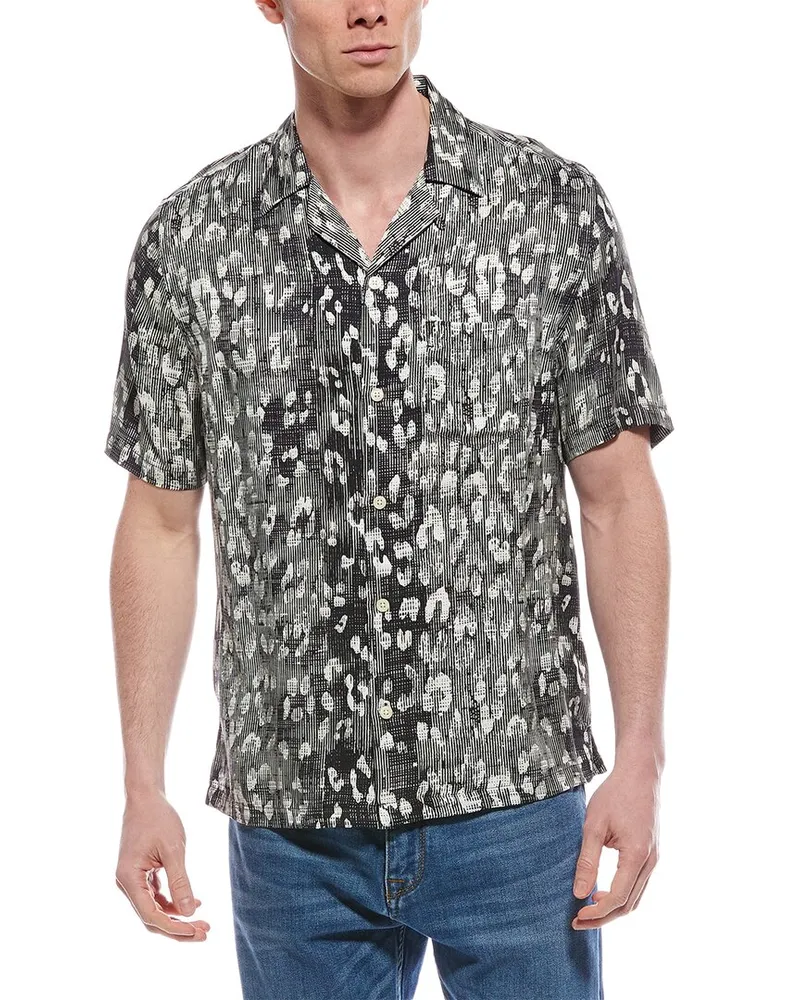 AllSaints Oscillation Shirt Black