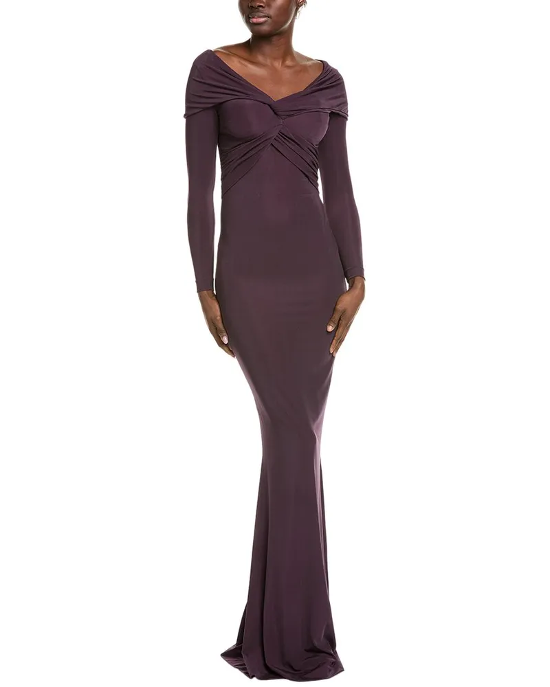 Chiara Boni Fiaba Gown Purple
