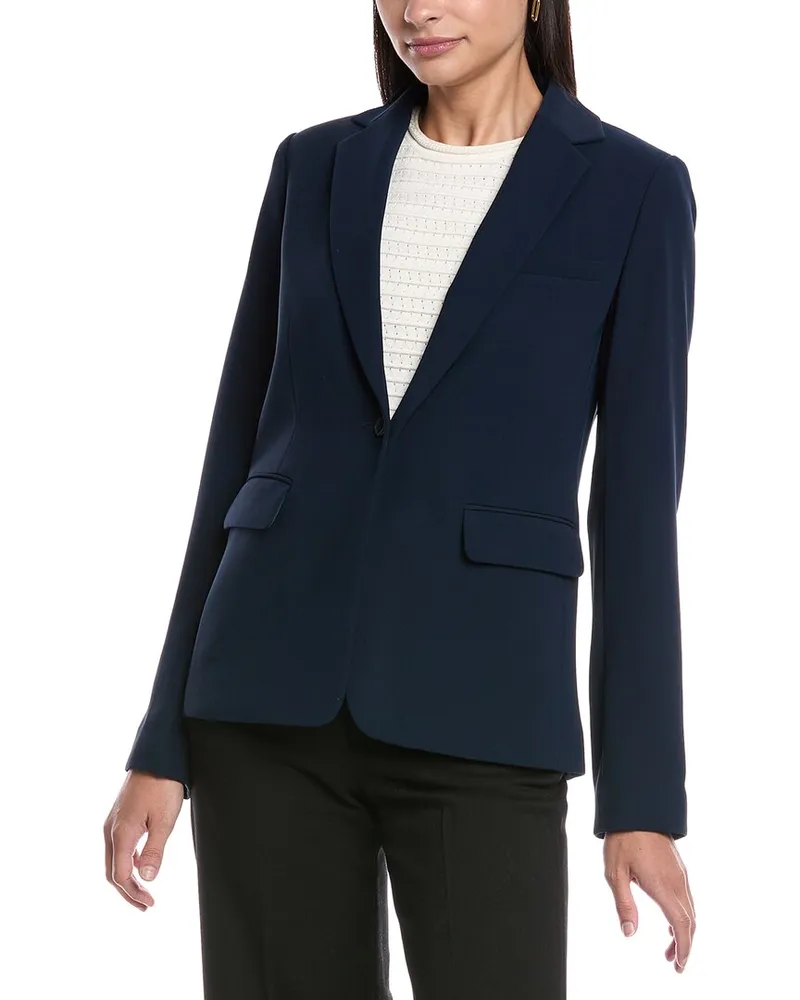 Vince Soft Suiting Blazer Blue