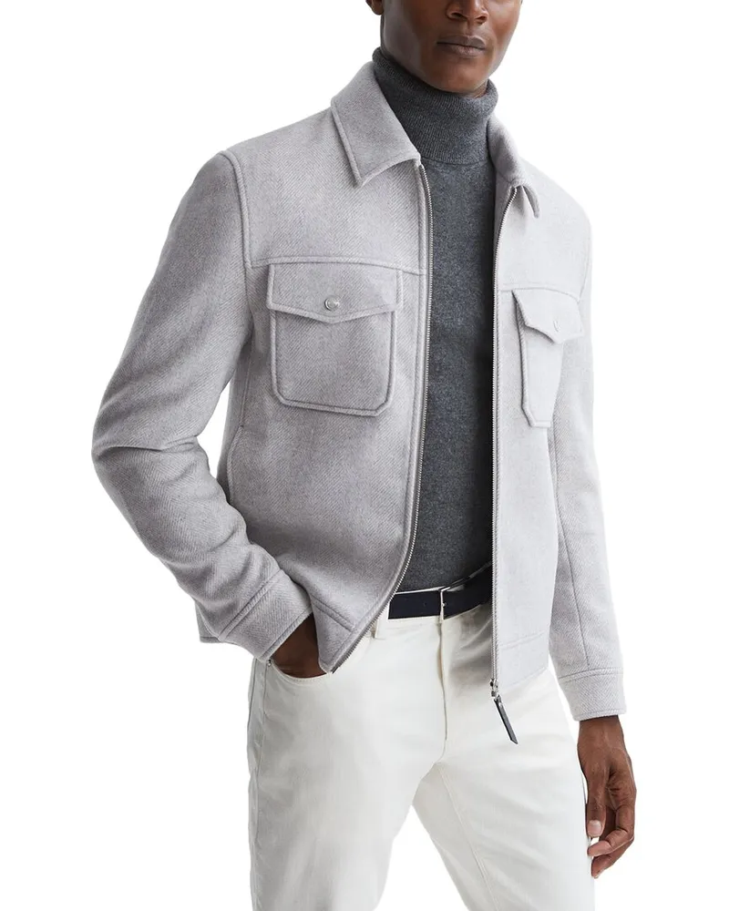 Reiss Peridoe Jacket Grey