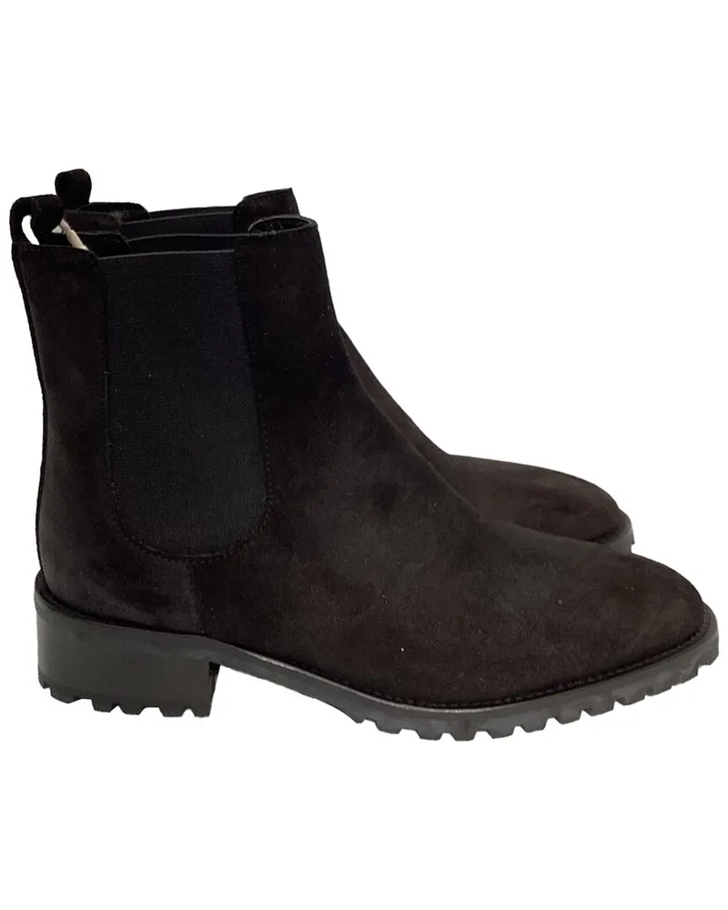 Manolo Blahnik Women's Suede Chelata Chelsea Boot (Authentic Pre-Loved Nocolor
