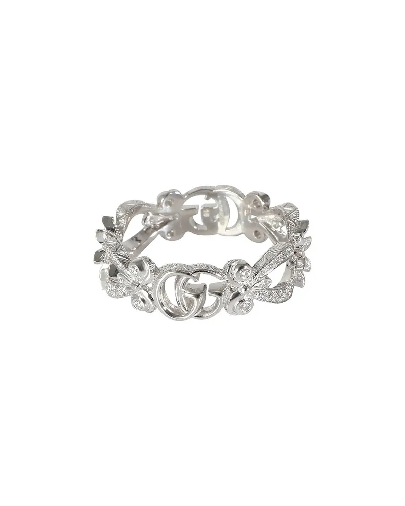 Gucci Flora 18K 0.70 ct. tw. Diamond Ring (Authentic Pre-Loved Nocolor