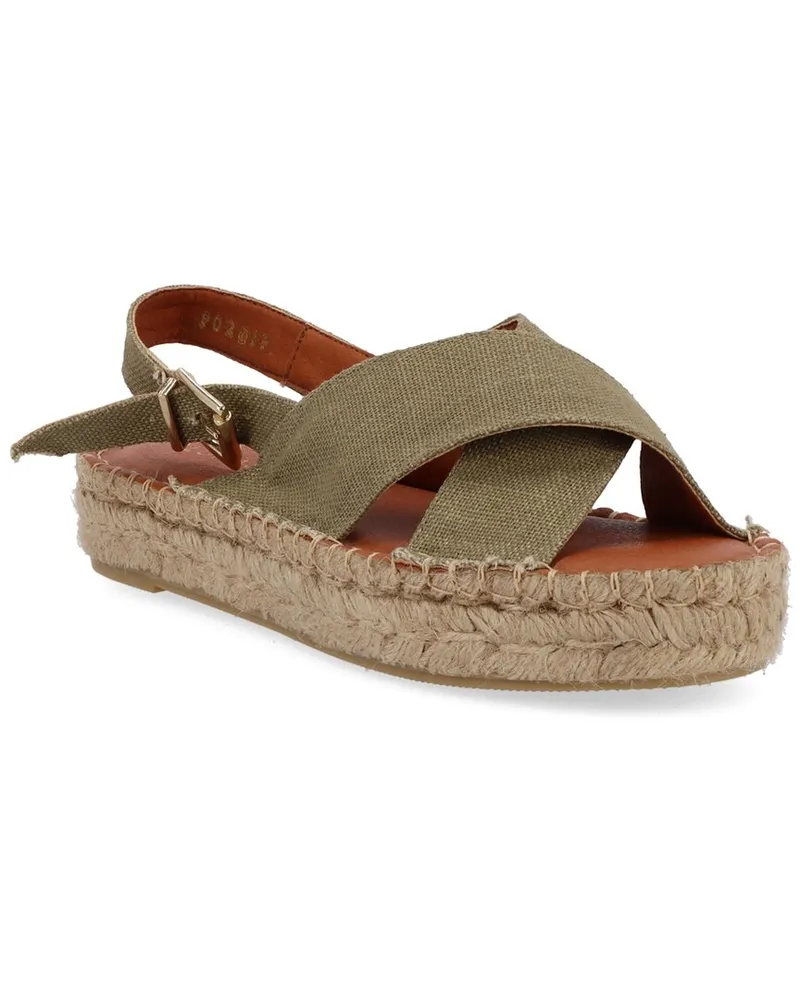 Alohas Crossed Espadrille Nocolor