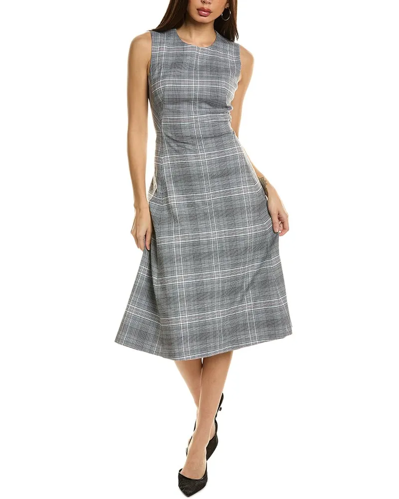 Elie Tahari The Paige Sheath Dress Blue