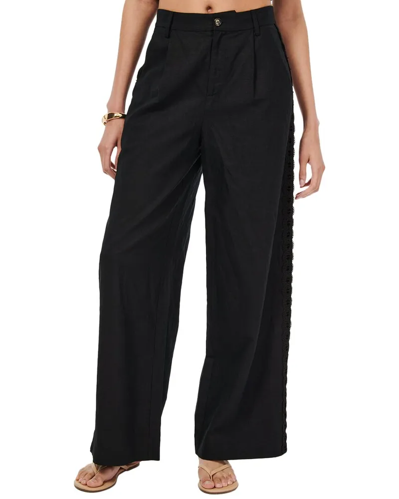 CAMI NYC Akhila Linen-Blend Pant Nocolor