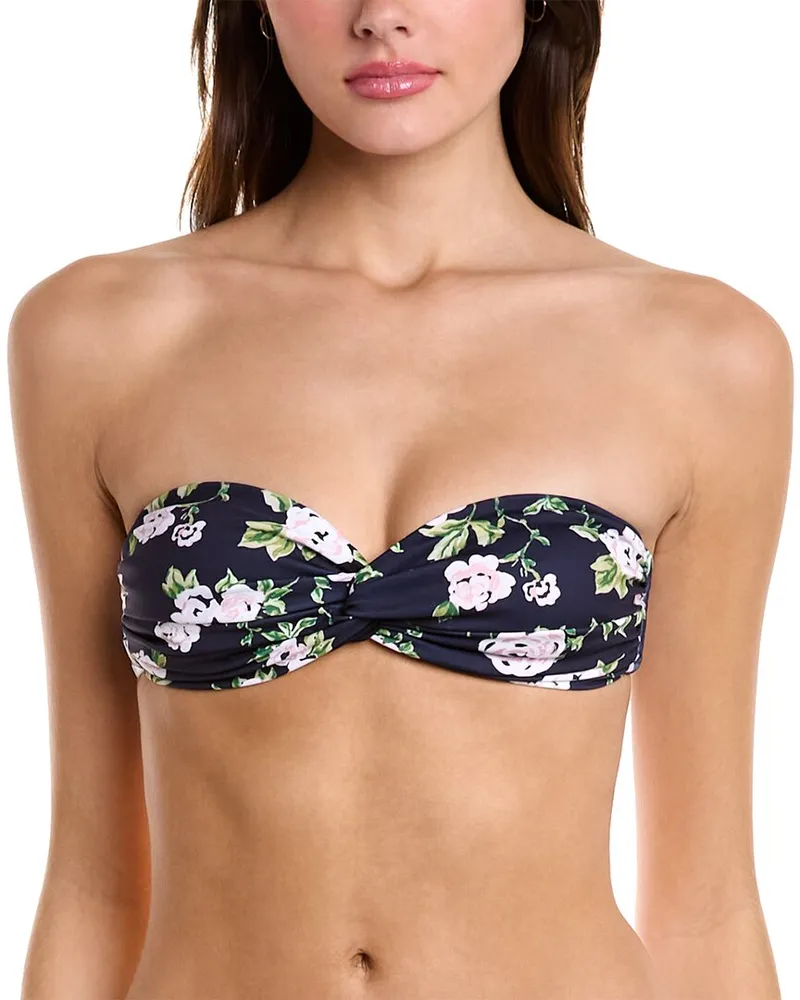 Caroline Constas Evie Bandeau Top Blue