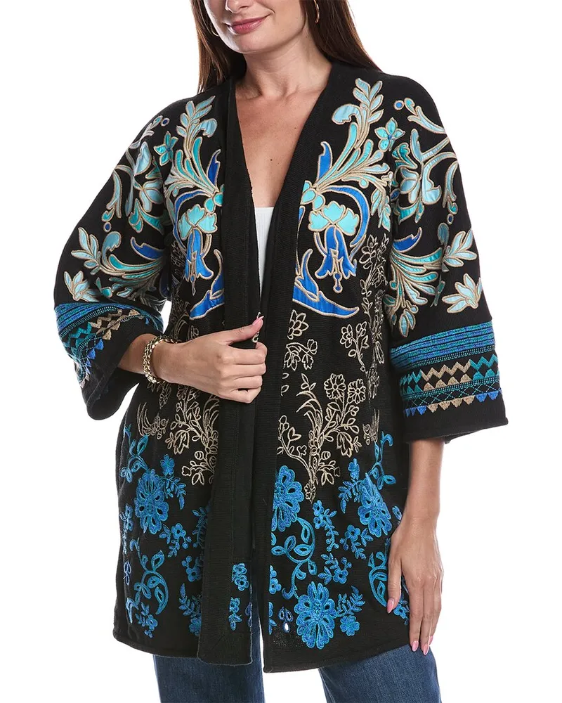 Johnny Was Biya Kimono Black