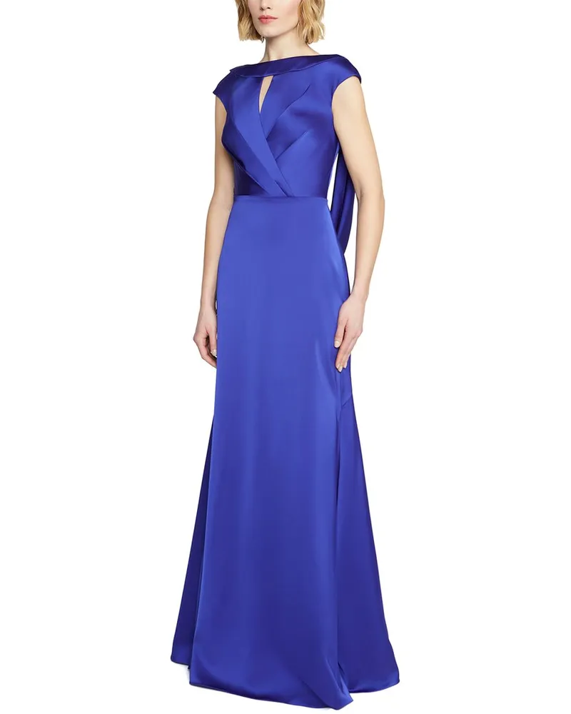 THEIA Zaria Cowl Back Gown Nocolor