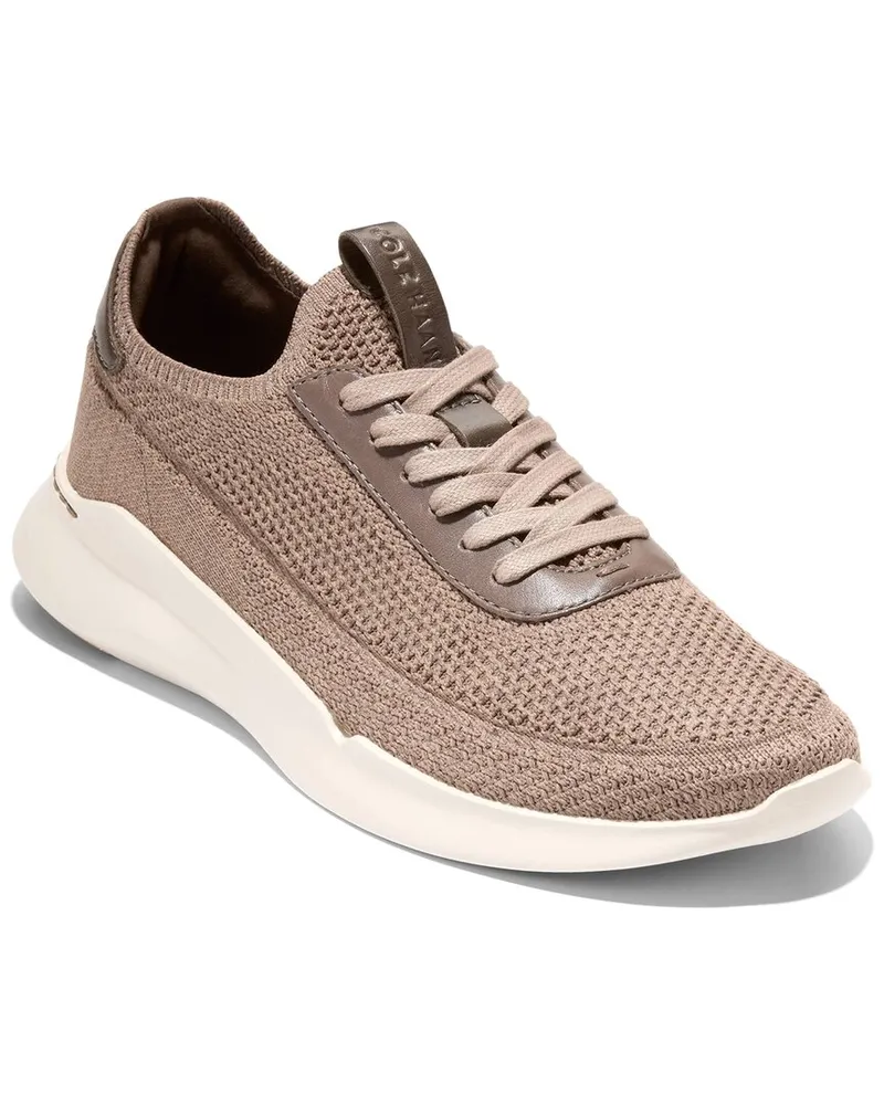 COLE HAAN Grand Crosscourt Stitchlite™ Runox Leather Sneaker Tan