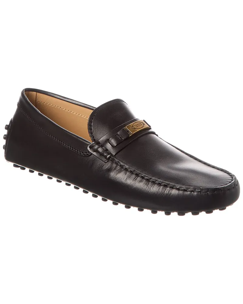 TOD'S TODs Leather Driver Black