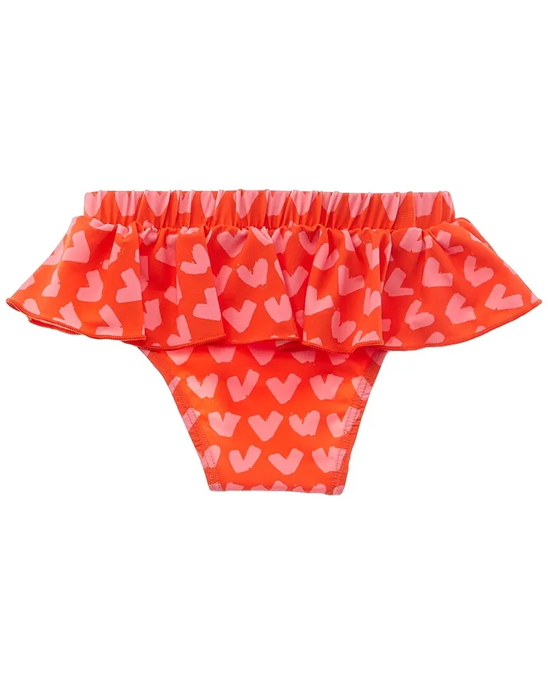 Stella McCartney Hearts Bikini Bottom Red