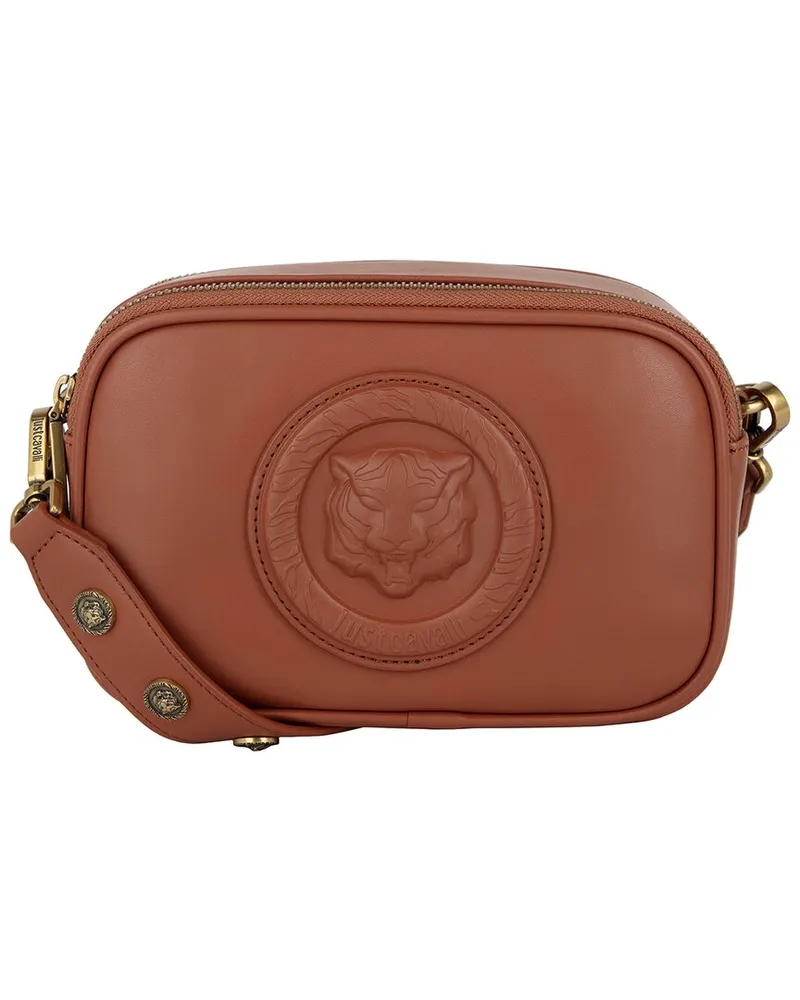 Just Cavalli Range E Tiger-Embossed Sketch Crossbody Nocolor
