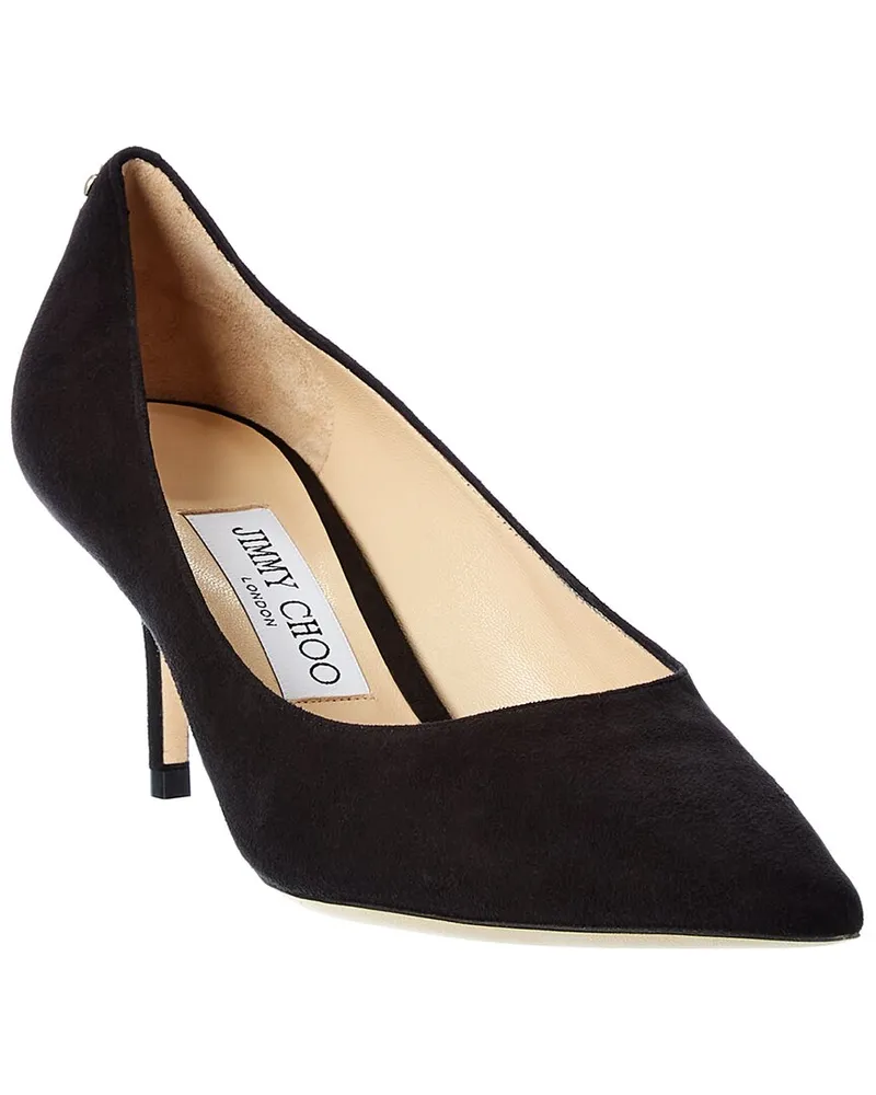Jimmy Choo Love 65 Suede Pump Black