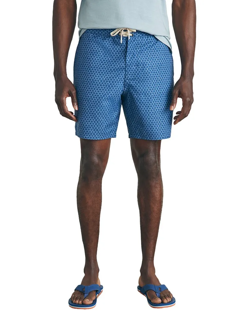 Faherty Sunwashed Boardshort Blue