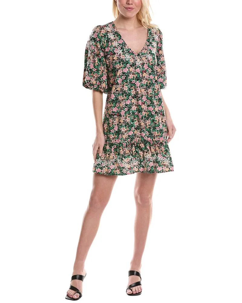 Johnny Was Rebakah Poplin Midi Dress Nocolor
