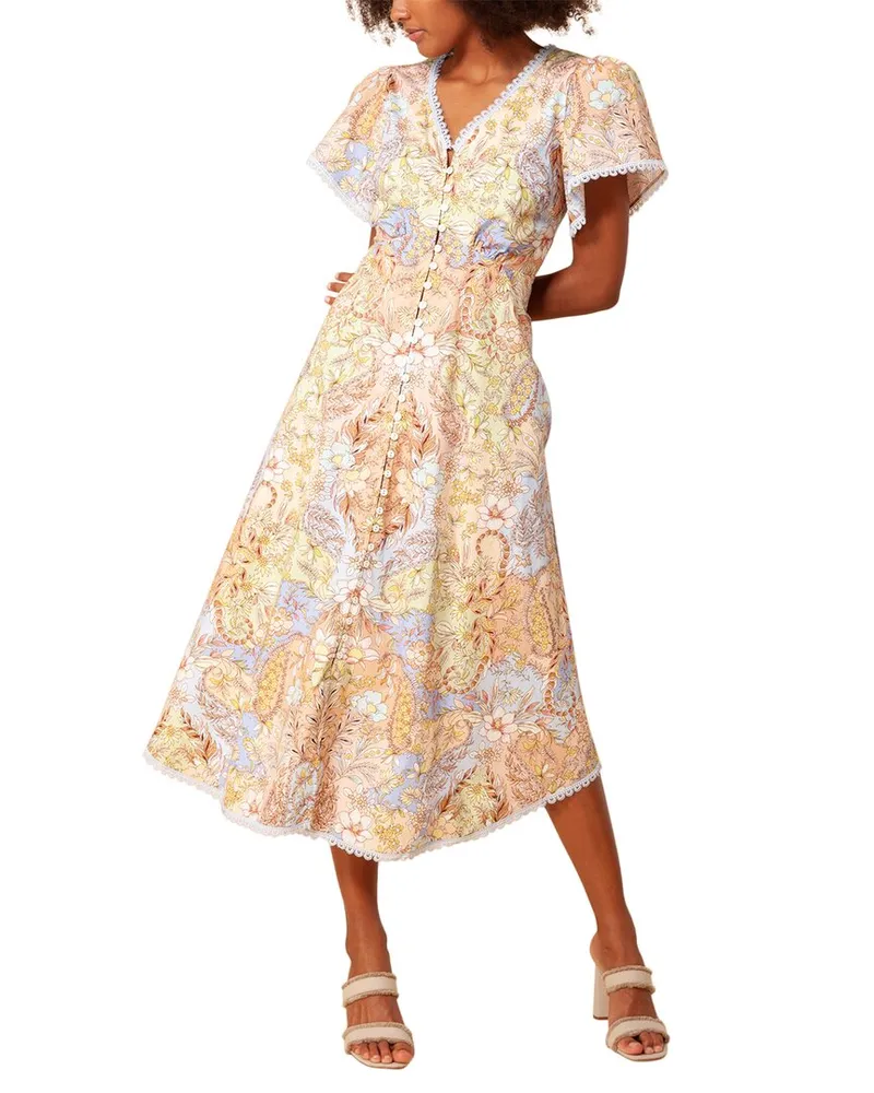 Hale Bob Midi Dress Nocolor