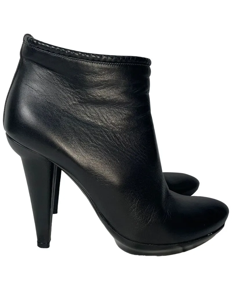 Bottega Veneta Women's Leather Bootie (Authentic Pre-Loved Nocolor