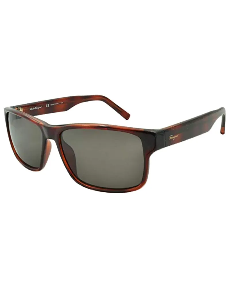 Ferragamo Unisex SF960S 58mm Sunglasses Grey