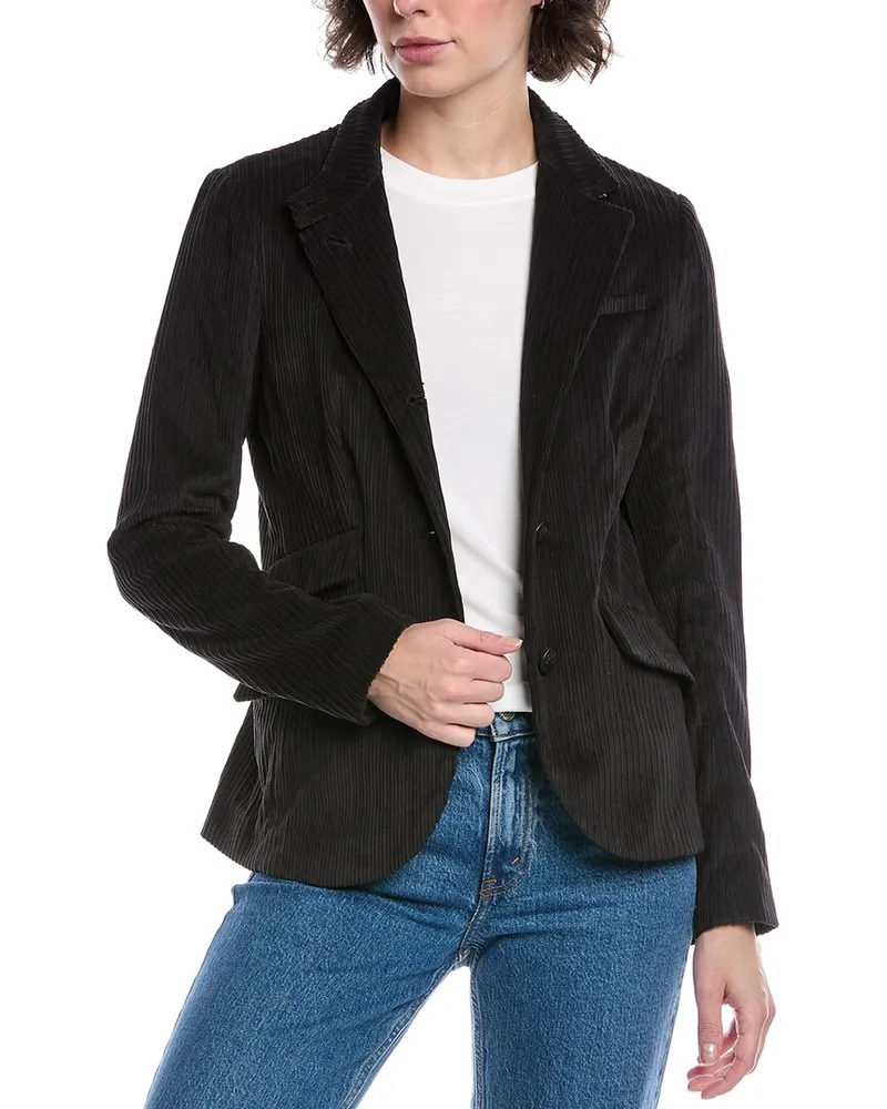 Rag & Bone Slade Corduroy Blazer Black