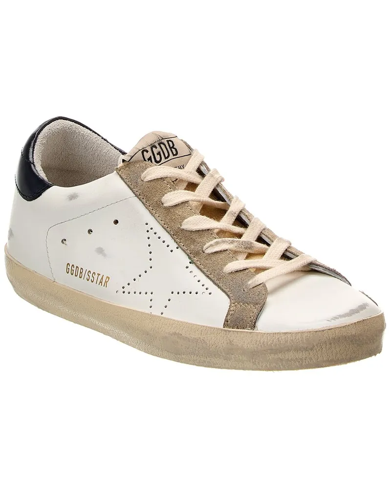 Golden Goose Superstar Leather & Suede Sneaker Nocolor