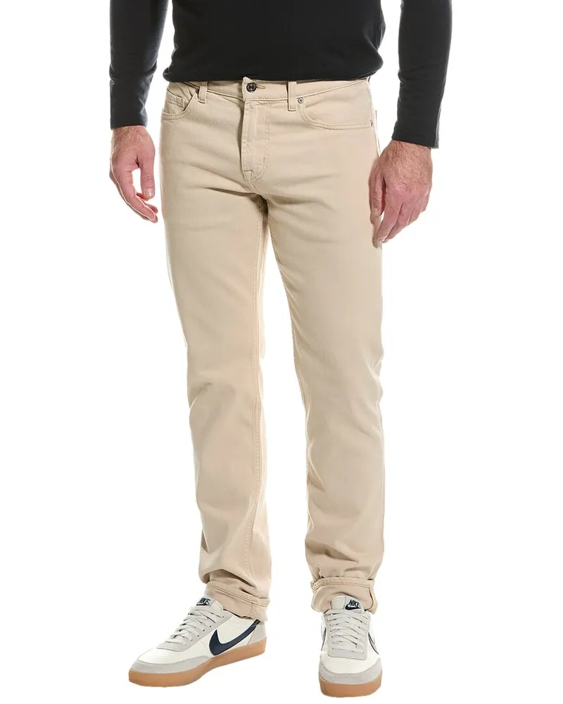 7 for all mankind Slimmy Khaki Slim Jean Beige