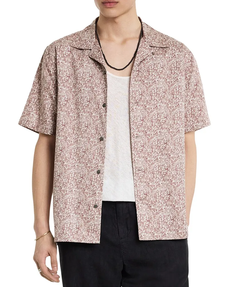 John Varvatos Danny Jungle Print Shirt Nocolor
