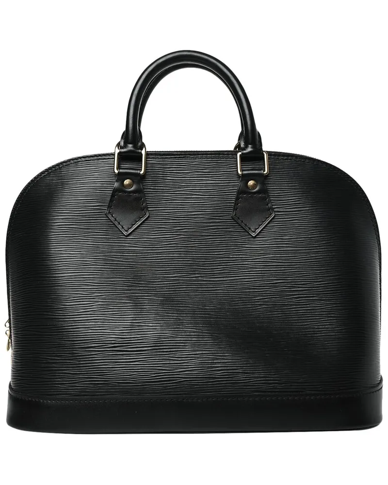 Louis Vuitton Black Epi Leather Alma PM (Authentic Pre-Loved Nocolor