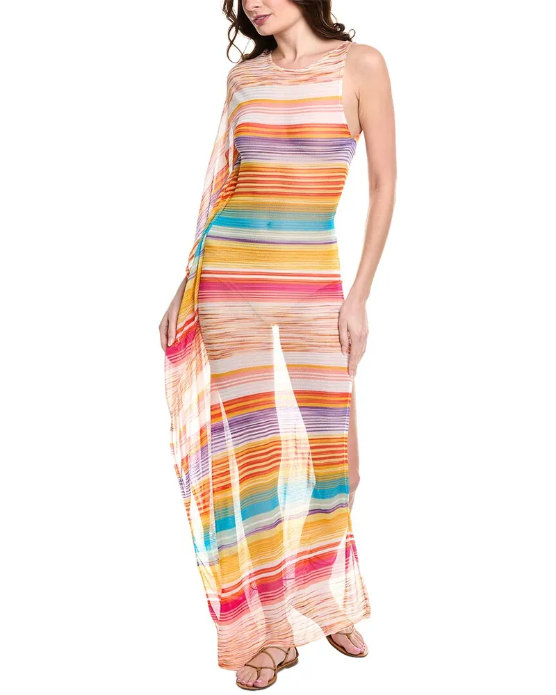 Missoni Missoni Halter Maxi Dress Pink