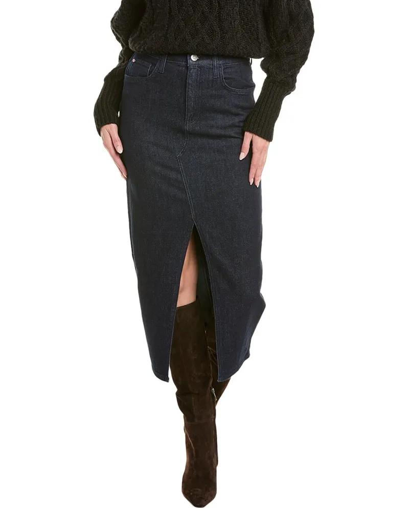 HUDSON Jeans Midi Skirt Blue