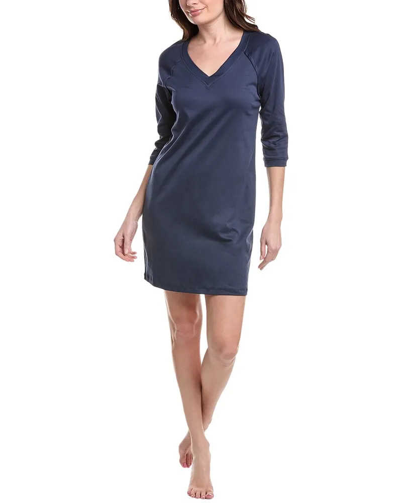 Hanro Gown Blue