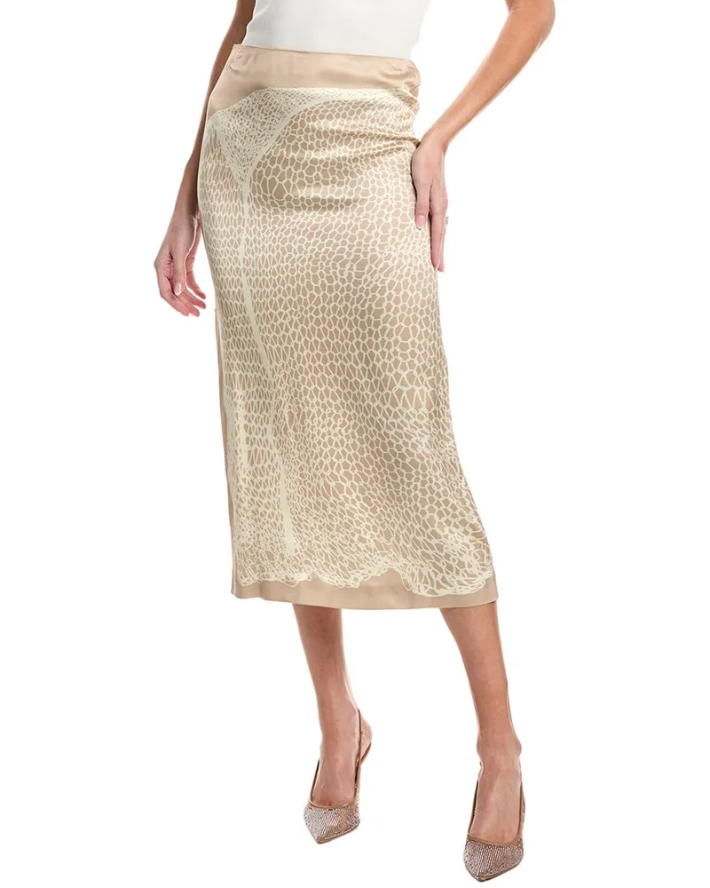SPORTMAX Ala Midi Skirt Beige